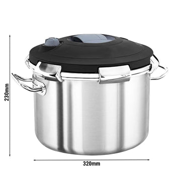 Szybkowar - Ø 320 mm - wysokość 230 mm - włącznie z pokrywą - Prime Gastro