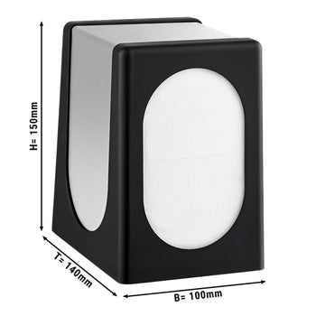 Dozownik do serwetek - czarny/szary - Prime Gastro