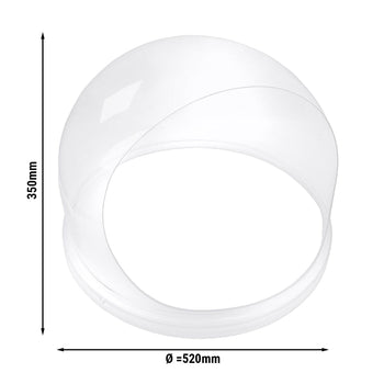 Osłona dla maszyny do waty cukrowej ZWJ - Prime Gastro