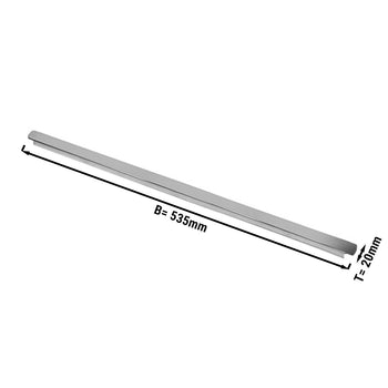 Listwa łącząca (1/1 GN) - 535 x 20 mm - Prime Gastro