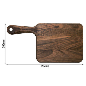 BERKEL | Deska do krojenia z drewna bukowego - 395 x 200 mm - Prime Gastro