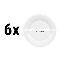 (6 sztuk) SELTMANN WEIDEN | Talerz płaski - Ø 210 mm