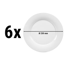 (6 sztuk) SELTMANN WEIDEN | Talerz płaski - Ø 230 mm