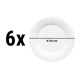 (6 sztuk) SELTMANN WEIDEN | Talerz płaski - Ø 260 mm