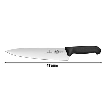 VICTORINOX | Fibrox - Nóż do krojenia mięsa - Ostrze: 280 mm - Prime Gastro