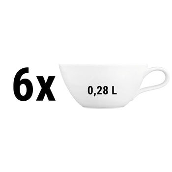 (6 sztuk) SELTMANN WEIDEN | Filiżanka do herbaty - 0,28 litra - Prime Gastro