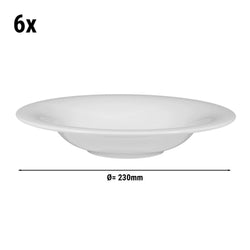 (6 sztuk) SELTMANN WEIDEN | Talerz głęboki - Ø 230 mm