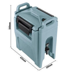 CAMBRO | ULTRA CAMTAINERS® - izolowany pojemnik na napoje - 10,4 litra - niebieski łupkowy