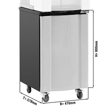 Podstawa wyciskarki do pomarańczy - szara - Prime Gastro