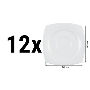 (12 sztuk) SELTMANN WEIDEN | Spodek KWADRAT - 14,5 cm - Prime Gastro