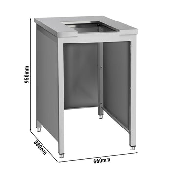 Podstawa dla porcjomierza & zaokrąglarki do ciasta - Prime Gastro