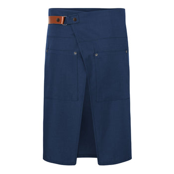 KARLOWSKY | Fartuch w talii Green-Generation - Stalowoniebieski - Prime Gastro