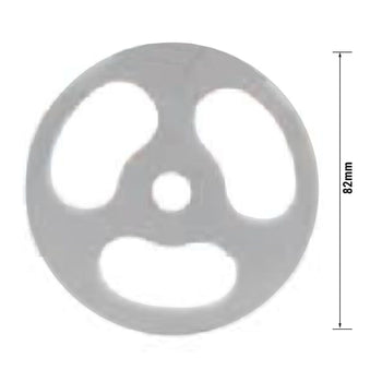 Tarcza do nadziewania kiełbas - 3 otwory - odpowiednia do FWH22 - Prime Gastro