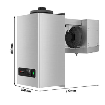 Agregat chłodniczy naścienny - typ Mono - maks. dla 7,5 m³ - Prime Gastro