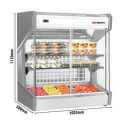 Witryna chłodnicza stołowa - 1000 mm - 220 litrów - z 2 półkami