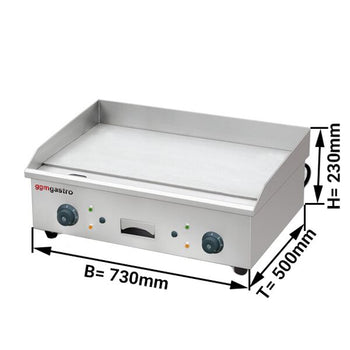 Elektryczna płyta grillowa - 4,3 kW - Prime Gastro