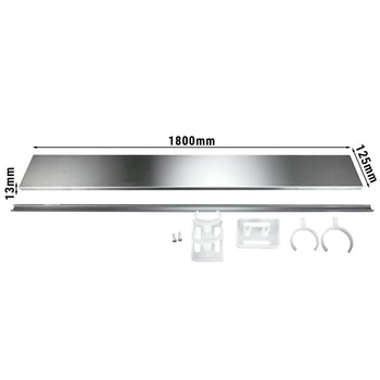 cokół ze stali nierdzewnej - Długość: 1800 mm - Prime Gastro