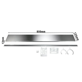 cokół ze stali nierdzewnej - Długość: 800 mm - Prime Gastro