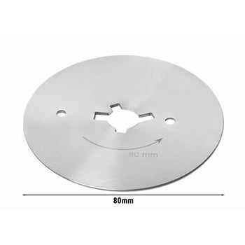 Okrągłe ostrze do cięcia - Ø 80 mm - do noża do kebaba - gładki- do noża do kebaba dla DSC80D - Prime Gastro