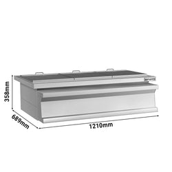 Grill na węgiel drzewny - 1,2 m