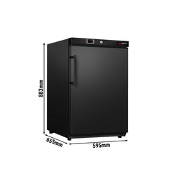 (2 szt.) Podblatowa Szafa chłodnicza ECO - 200L - 1‑drzwiowa - Czarny