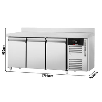 Stół chłodniczy ECO - 1795x700 mm - z 3 drzwiami