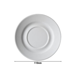 (12 sztuk) PERA biały - spodek do kawy - Ø 11 cm