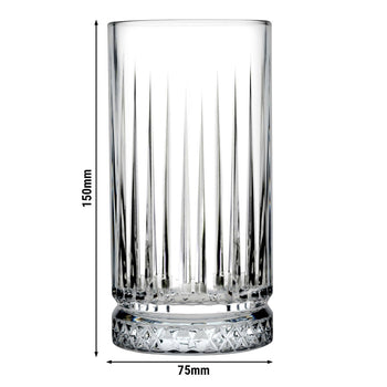 (12 sztuk) Szklanka do longdrinków - ELYSIA - 445 ml - przezroczysta - Prime Gastro