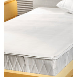 (8 szt.) Ochraniacz na materac z gumką Fix – molton – 160 x 200 cm – 400 g/m² – naturalny