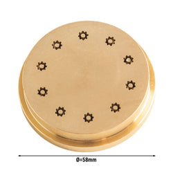 Tarcza do formowania makaronu – Bucatini 5 mm – pasująca do NMH13 – Ø 57 mm