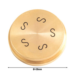 Matryca do formowania makaronu – Caserecce 9x5 mm – pasująca do modelu NMH13 – Ø 57 mm