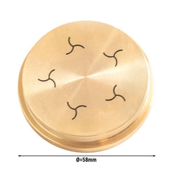 Matryca do formowania makaronu – Fusilli 9 mm – pasująca do NMH13 – Ø 57 mm