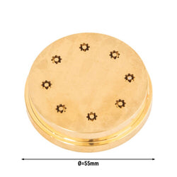 Matryca do formowania makaronu – Bucatini 5 mm – pasująca do NMH8 – Ø 57 mm