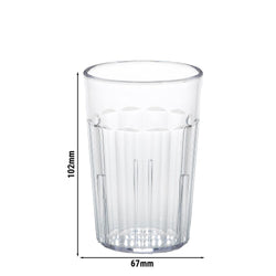 (36 sztuk) CAMBRO | NEWPORT – kubki – 228 ml – bez BPA – przezroczyste