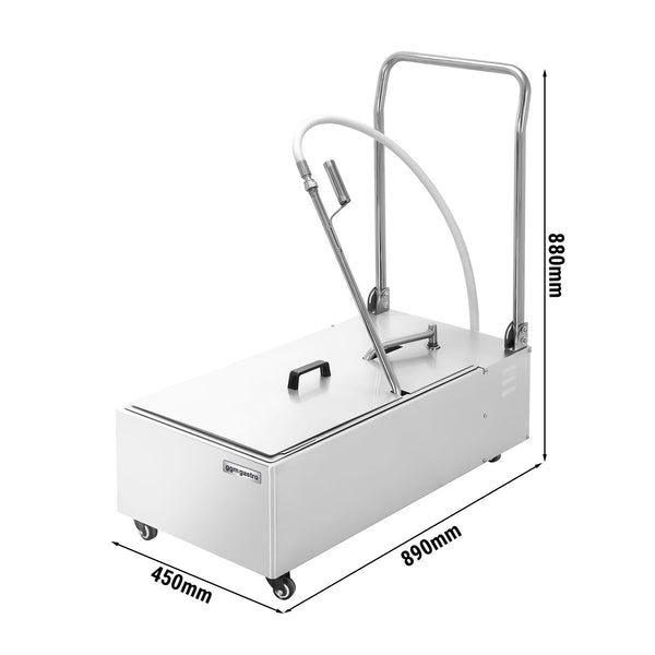 Filtr oleju do smażenia - 48 litrów/minutę - Prime Gastro