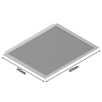 Blacha piekarnicza - Aluminium - 346x436mm - perforowana - pasuje do Piekarniki konwekcyjne EHTE565N & EHTE565DN