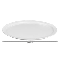 (24 szt.) Talerz do pizzy z poliwęglanu - Ø 320 mm