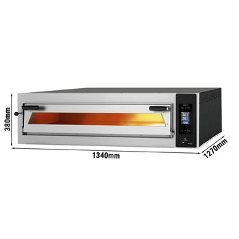 Elektryczny piekarnik do pizzy – 9 x 35 cm (szerokość) – cyfrowy - Prime Gastro