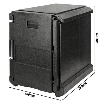 Porter Maksi - ładowany od przodu - 128 litrów - dla 9x EN 600x400 - Prime Gastro