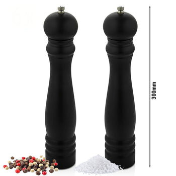 6x zestaw 2 młynków do pieprzu i soli - Wysokość: 300 mm - Prime Gastro