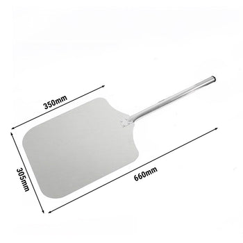 Łopatka do pizzy aluminiowa - 305 x 350 mm - Prime Gastro
