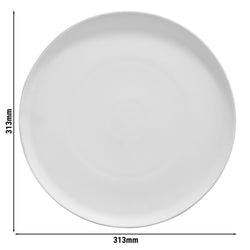 (12 sztuk) Talerze do pizzy – porcelana – Ø 310 mm – białe