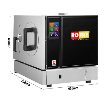 UBERT | RoFry Frytownica na gorące powietrze - 15,5 kW - ładowana od lewej - Prime Gastro