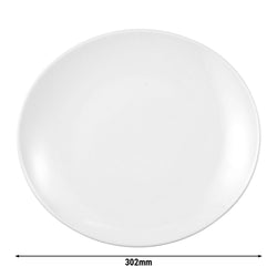 (6 sztuk) SELTMANN WEIDEN | Talerz płaski owalny - 302x277mm