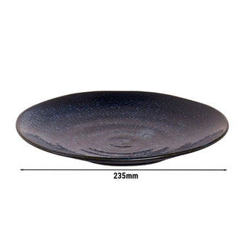 (10 sztuk) Talerz płaski Palmer Kiryu - Ø 23,5 cm - niebieski - Prime Gastro