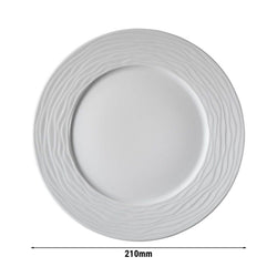 (12 sztuk) SEA WAVE - talerz płaski - Ø 21 cm
