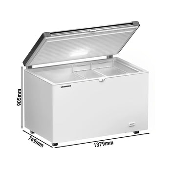 LIEBHERR | Zamrażarka skrzyniowa - 1379x769mm - 404 litry - Pokrywa ze stali nierdzewnej - Prime Gastro
