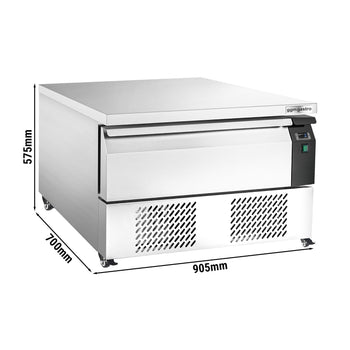 Kombinacja podstawy mroźniczej/chłodniczej -22 ~ +8°C - 905 mm - 1 szuflada - Prime Gastro