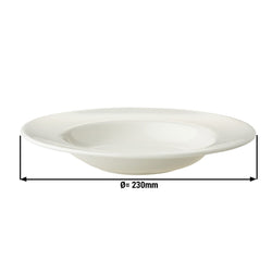 (6 sztuk) Talerz głęboki Maastricht - Ø 23 cm - kość słoniowa