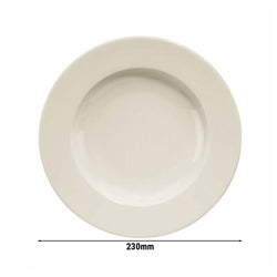 (24 szt) PERA Kremowy - Talerz głęboki - Ø 23 cm
